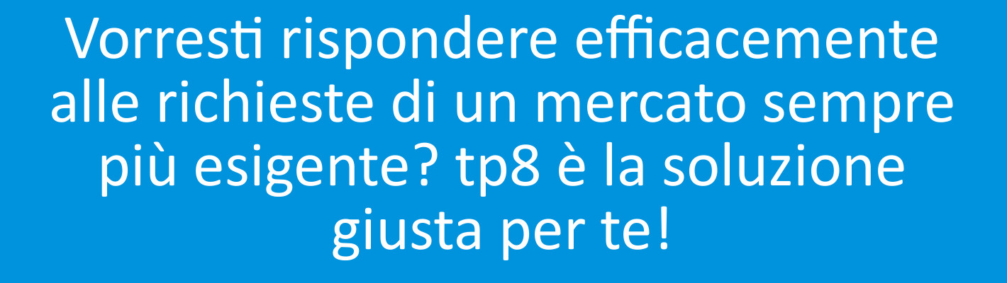 tp8 è una soluzione software per elettricisti, idraulici e progettisti di impianti elettrici, termoidraulici e di automazione